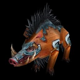 Armoured Brown Boar boar