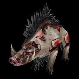 Armoured Pale Boar boar